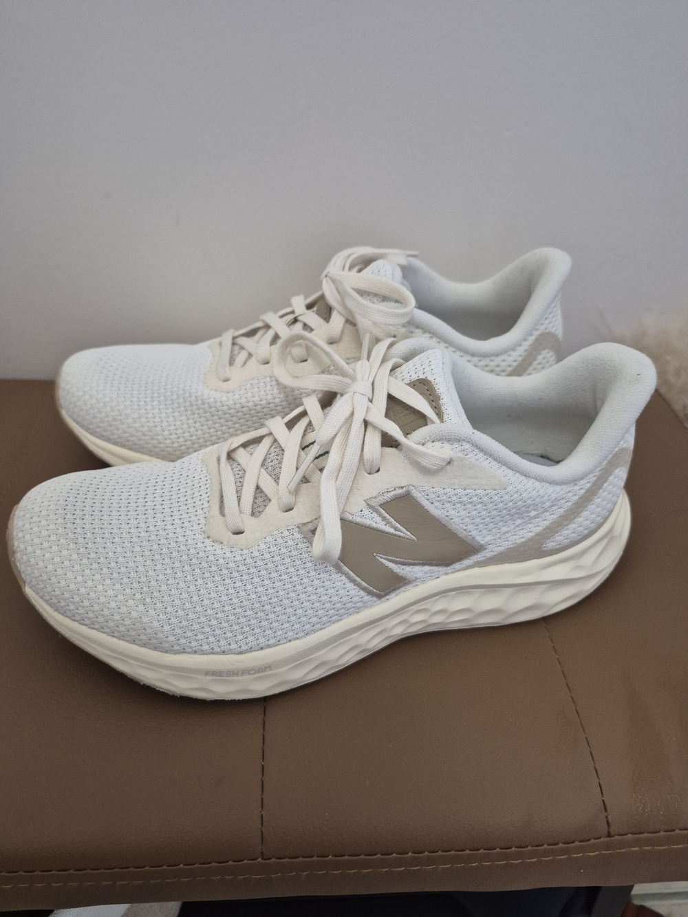 New Balance Women's White Mesh Running Shoes